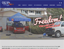 Tablet Screenshot of detailvalet.com